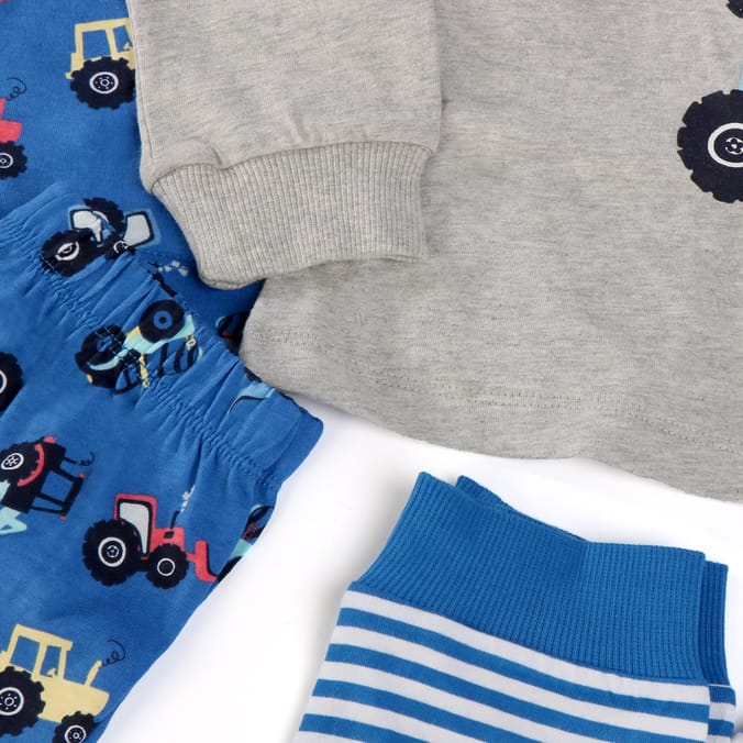  Originals Kids Long Top & Bottoms Pyjama Set 2 Pack