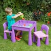 Liberty House Toys Kids 5-in-1 Activity Table and 2 Chairs Set