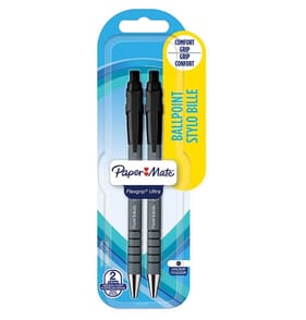 Paper Mate Flexgrip Black 2 Pack