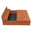 Liberty House Toys Kids Sandpit With Seating And Cover