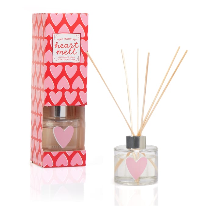You Make My Heart Melt Scented Diffuser 100ml - Chocolate Hearts
