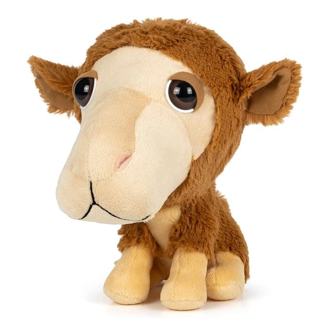 Big Headz Around The World Plush - Camel