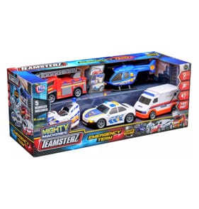 Teamsterz Light and Sound Emergency Team 5 Pack