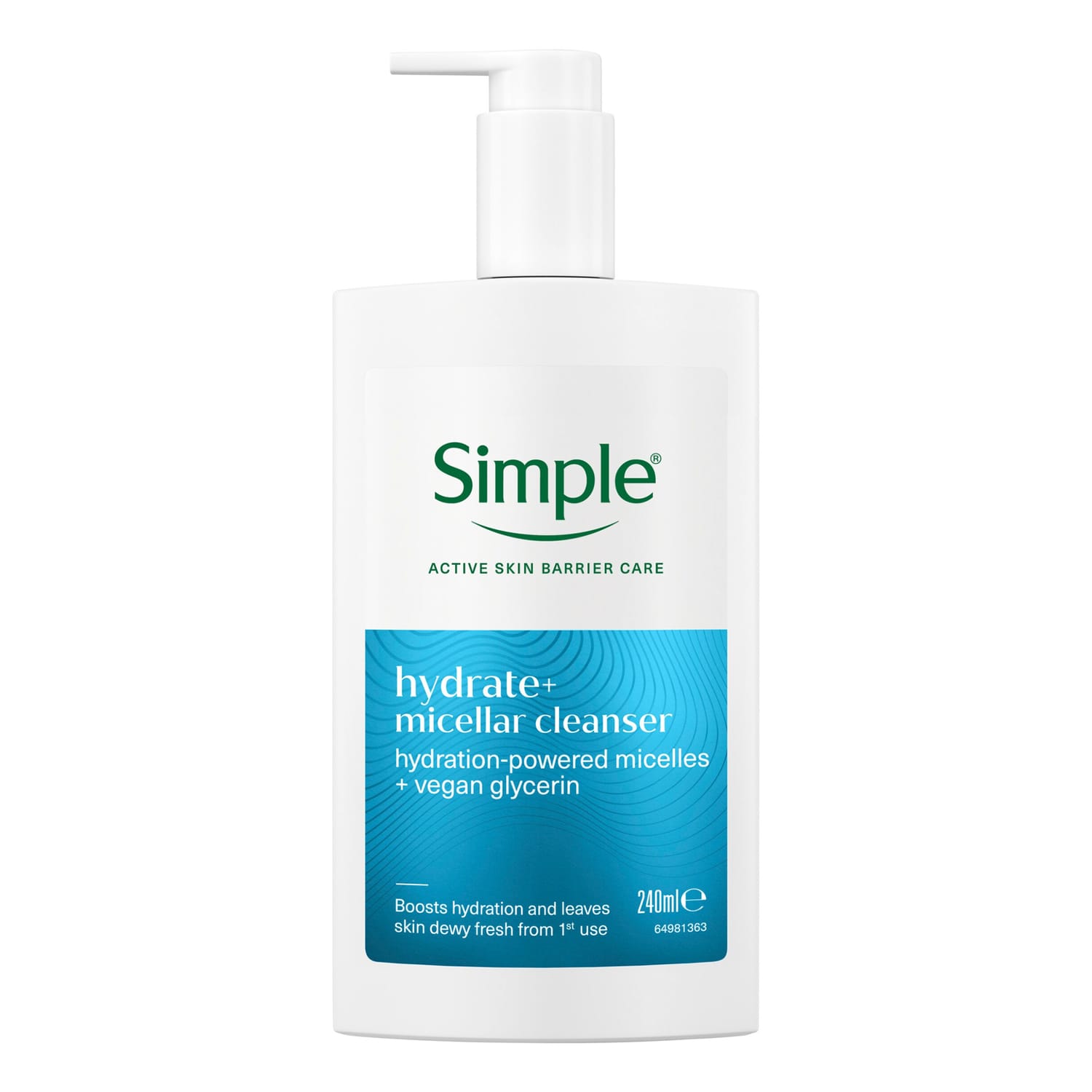 Simple Hydrate Simple Hydrate Micellar Cleanser 240ml | Home Bargains