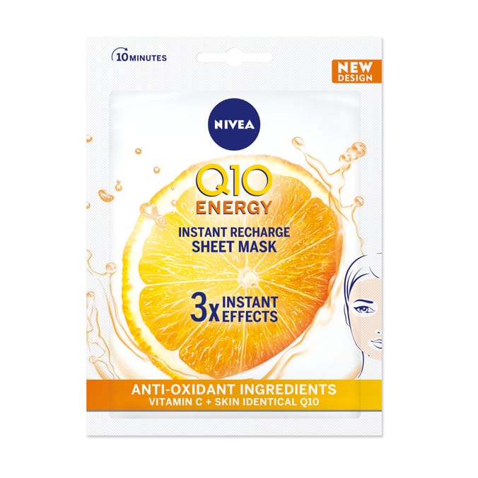 NIVEA Q10 Energy Instant Recharge Sheet Mask