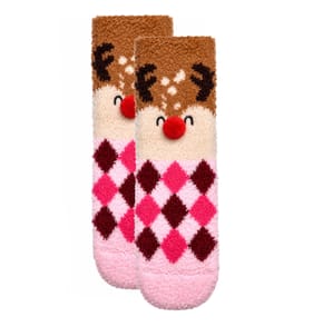 Originals Kids Reindeer Cosy Socks - Size 9-12