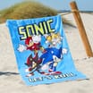 Sonic The Hedgehog Beach Towel