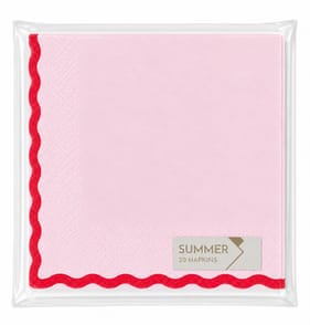Summer Napkins 20 Pack - Pink