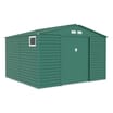 StoreMore Lotus Hypnos Apex Metal Shed 11x10.5ft - Green