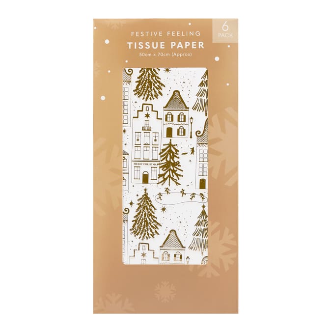 Festive Feeling Tissue Paper 6 Pack