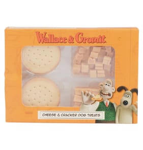 Wallace & Gromit Cheese & Cracker Dog Treats 135g