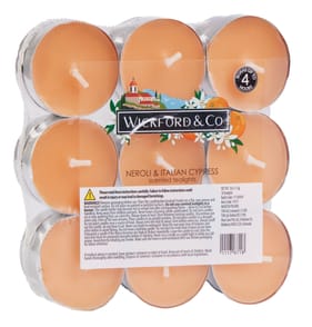 Wickford & Co Scented Tealights 18 Pack - Neroli & Italian Cypress