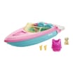 Barbie Boat With Puppy Figure Set GRG29