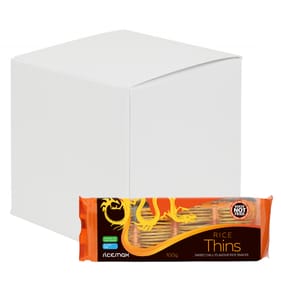 Ricesnax Rice Thins Sweet Chilli 100g x24
