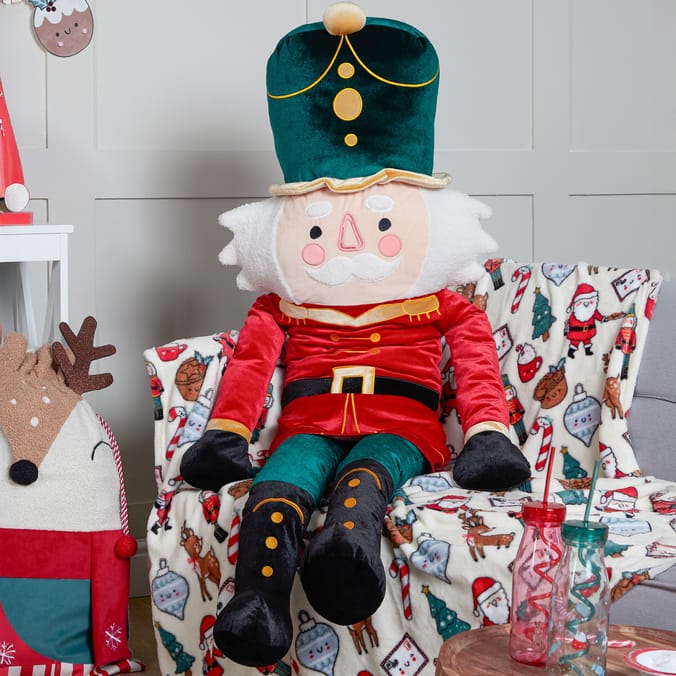 Sleigh Bells Nutcracker Decoration