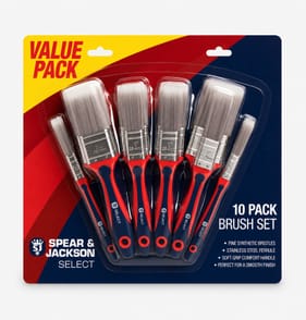 Spear & Jackson Select Brush Set 10 Pack