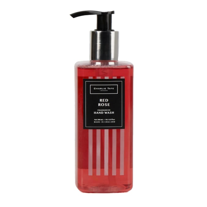 Charlie Tate Fragranced Hand Wash - Red Rose