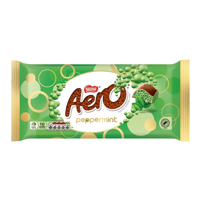 Aero Peppermint Milk Chocolate Giant Sharing Bar 295g