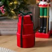 Festive Feeling Stacking Velvet Gift Boxes Set Of 3