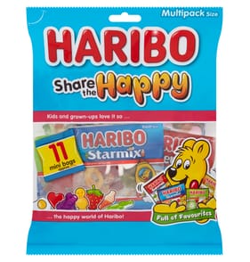 Haribo Share The Happy 11 Mini Bags 176g