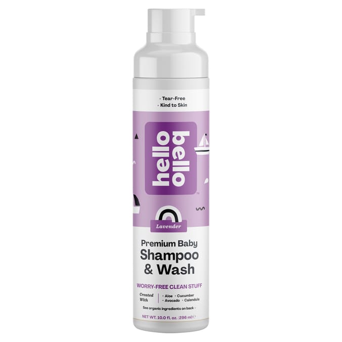 Hello Bello Premium Baby Shampoo & Wash Lavender 296ml