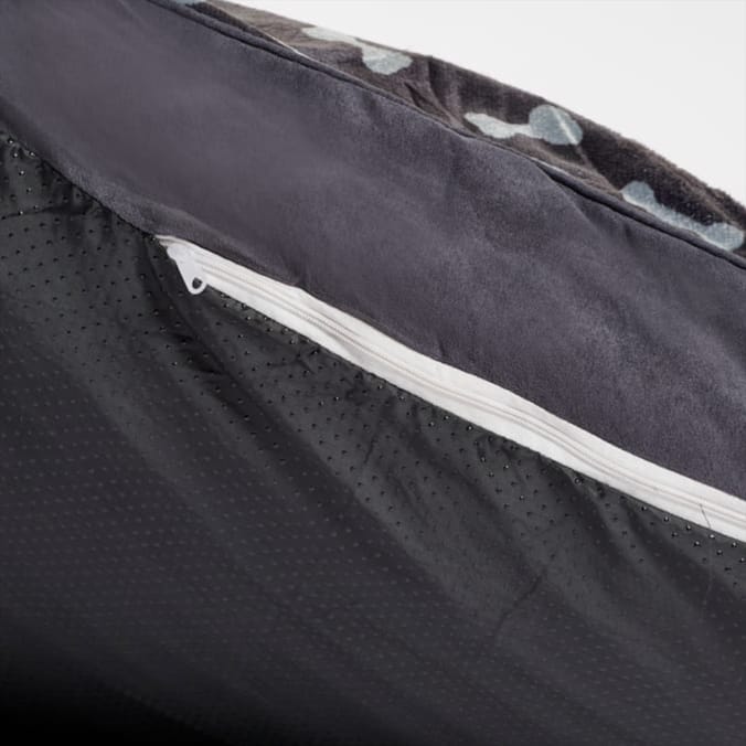 MyPets Large Plush Bed Bones Print