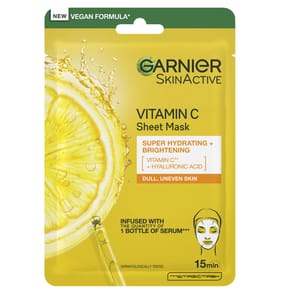 Garnier Brightening & Super Hydrating Vitamin C Sheet Mask