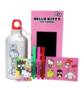 Hello Kitty And Friends Doodle Water Bottle Set