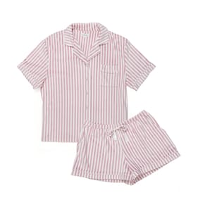 Originals Ladies Sleepwear Stripe Velour Pyjama Set