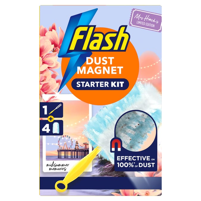 Flash Duster Dust Magnet Mrs Hinch's Starter Kit - Midsummer Memories