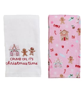 Gingerbread Tea Towels 2 Pack - Gingerbread
