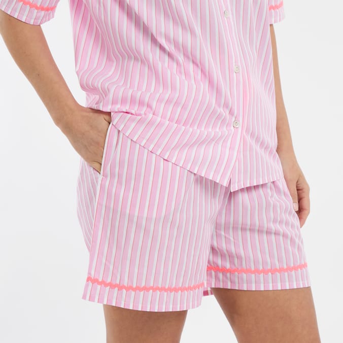 Originals Pink Stripe Shell Pyjamas