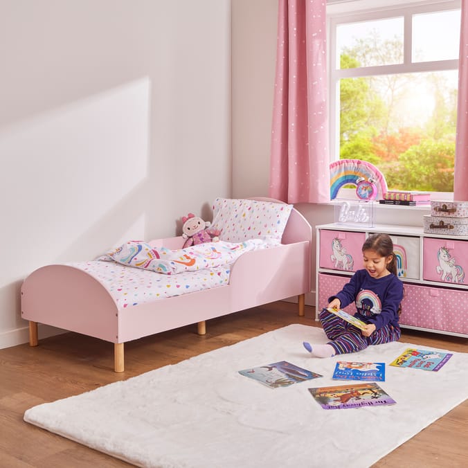 Liberty House Toys Kids Pink Toddler Bed