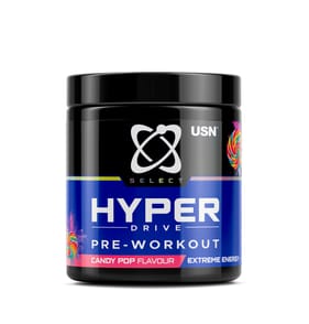 USN Select Hyper Drive Pre-Workout 150g - Candy Pop