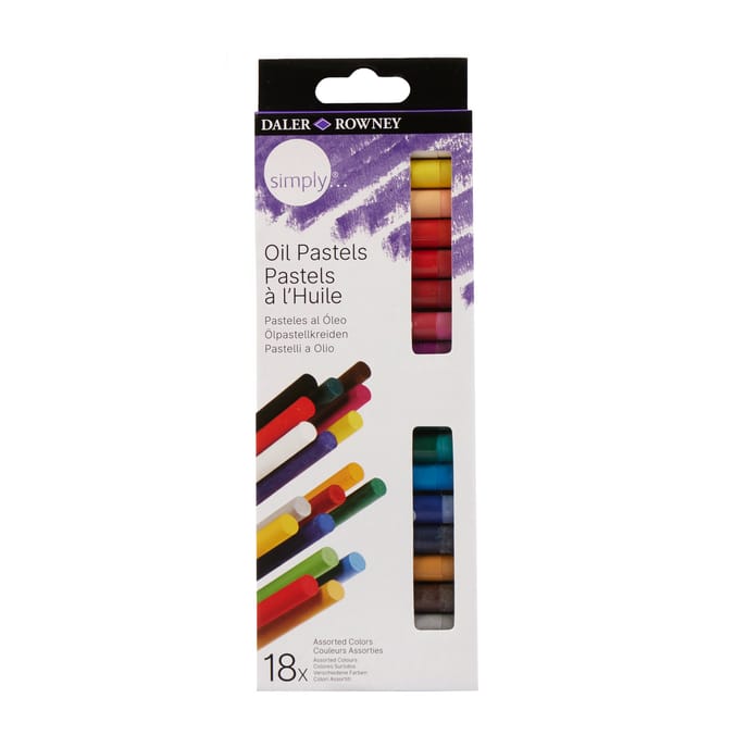 Daler-Rowney Oil Pastel 18 Pack