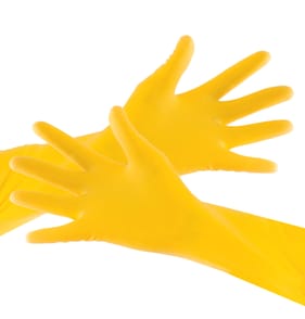 Power Action Rubber Gloves 2 Pack