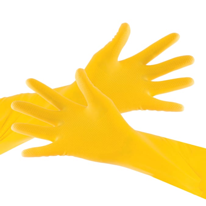 Power Action Rubber Gloves 2 Pack