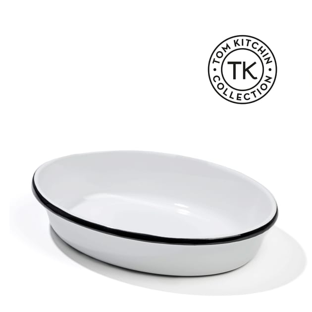 Tom Kitchin Enamel Pie Dish Home Bargains