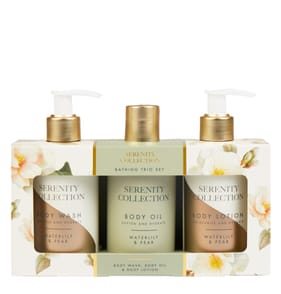 Serenity Collection Bath Trio Set