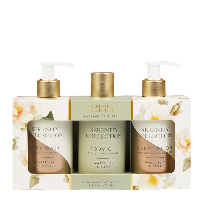 Serenity Collection Bath Trio Set