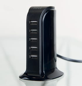 Pifco 5 Port USB Charge Tower