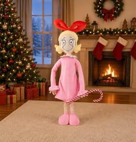 The Grinch Pull Up Cindy Lou