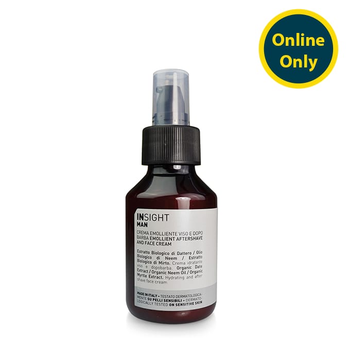 Insight Man Emollient After Shave And Face Cream 100ml