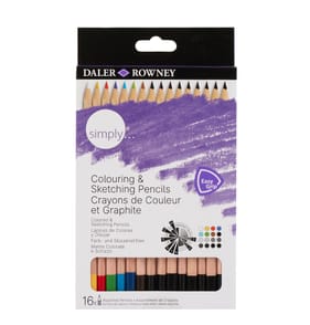 Daler-Rowney Colouring & Sketching Pencils