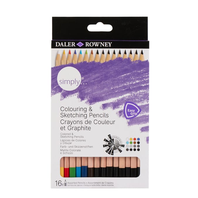 Daler-Rowney Colouring & Sketching Pencils