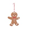 Sleigh Bells Gingerbread Hanging Decoration - Boy