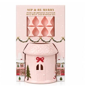Candy Cane Christmas Wax Burner Set - Sip & Be Merry