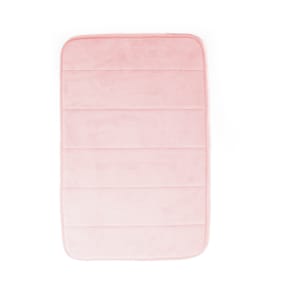 Home Collections Luxury Memory Foam Bath Mat - Pink