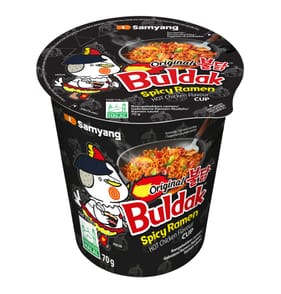Buldak Spicy Ramen Hot Chicken Flavour Cup 70g - Original x6