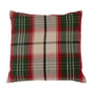 Winter Charm Woven Tartan Cushion 